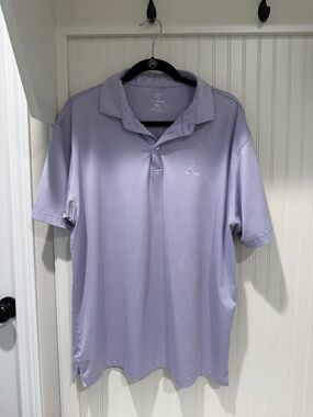 Rhoback Men's Light Lavender Polo Shirt